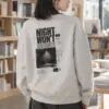 "Night Won’t Answer" Heavy Blend Unisex Crewneck Sweatshirt | Gildan 18000