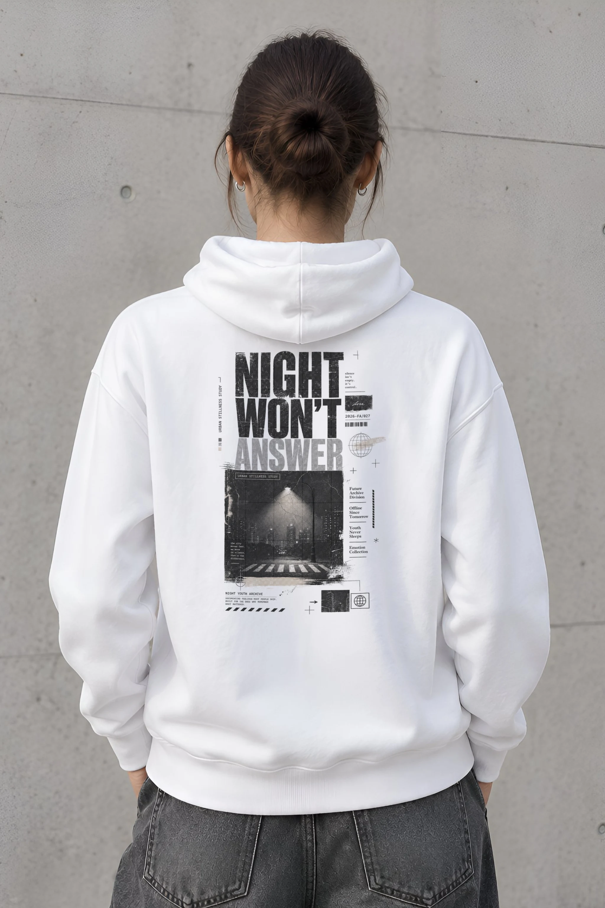 "Night Won’t Answer" 1 Pullover Hoodie