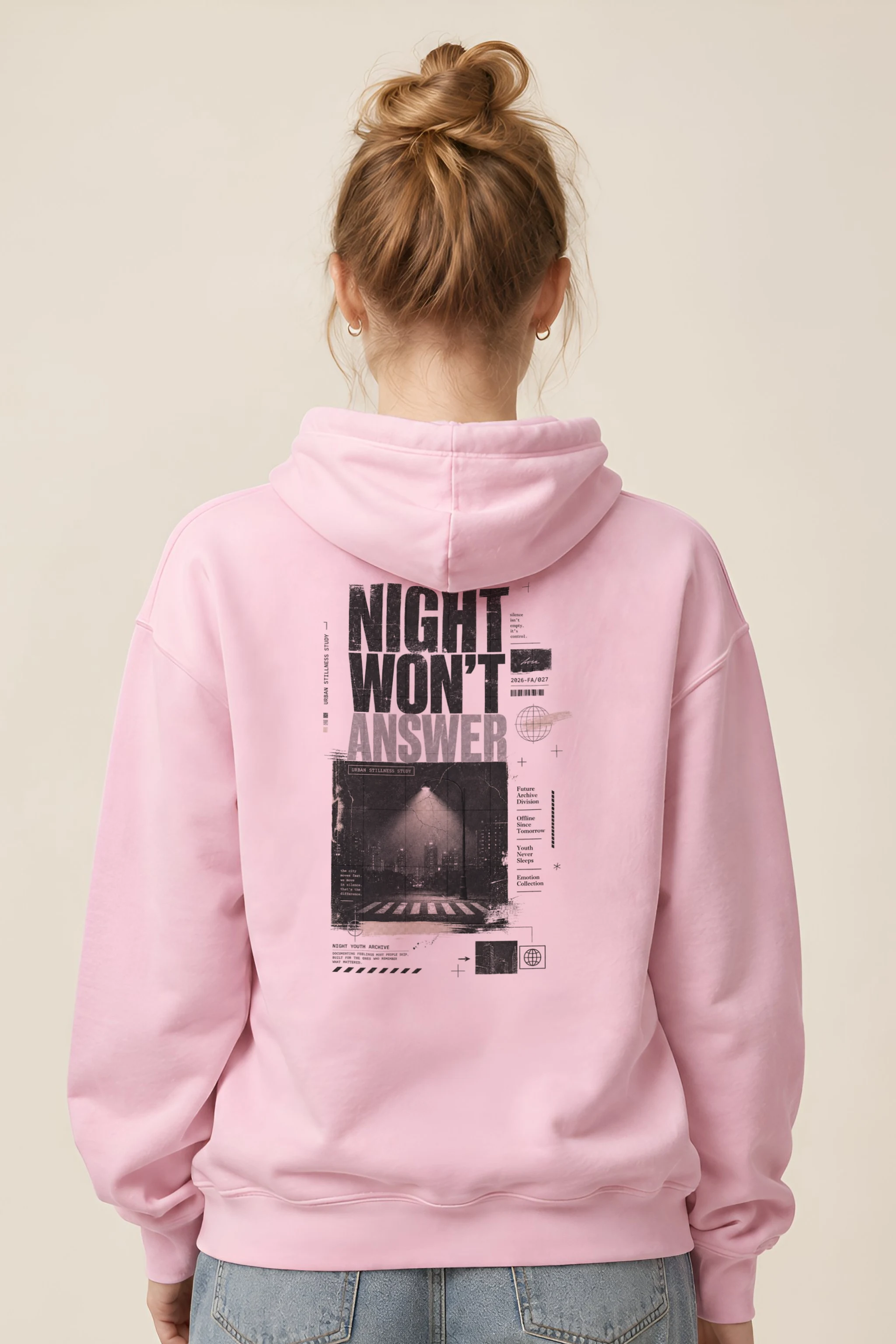 "Night Won’t Answer" 1 Pullover Hoodie