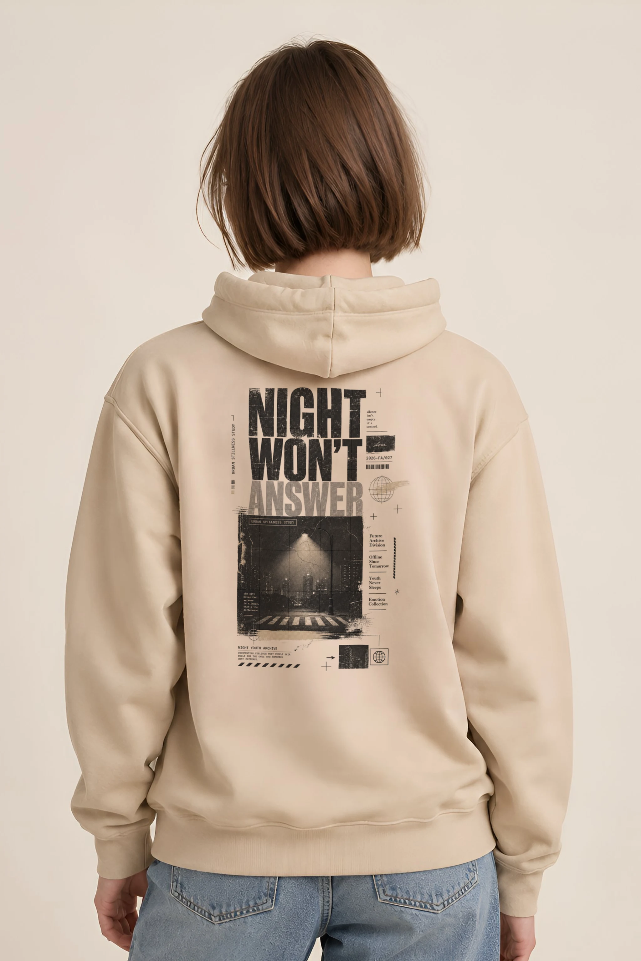 "Night Won’t Answer" 1 Pullover Hoodie