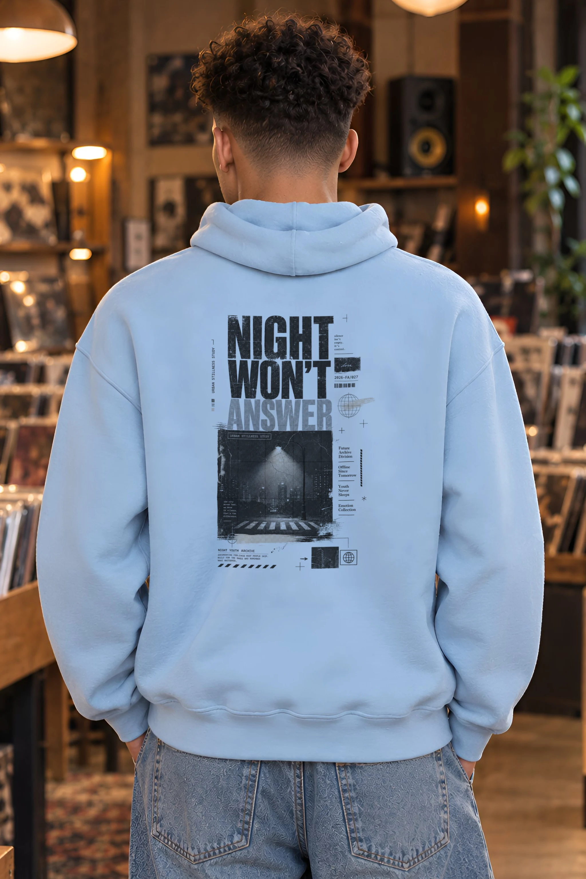 "Night Won’t Answer" 1 Pullover Hoodie