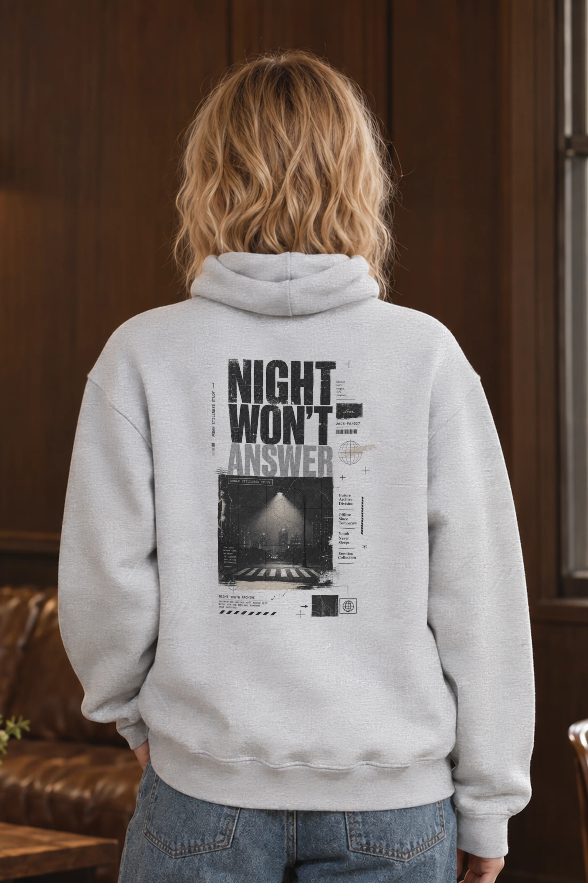 "Night Won’t Answer" 1 Pullover Hoodie