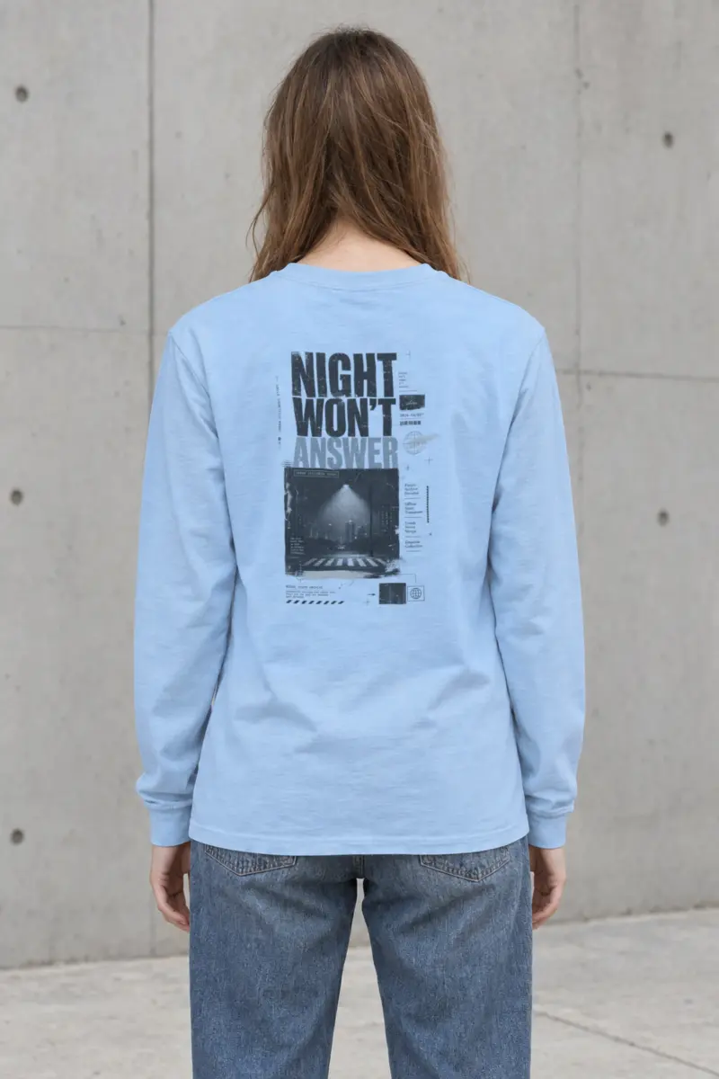 "Night Won’t Answer" Unisex Longsleeve T-shirt