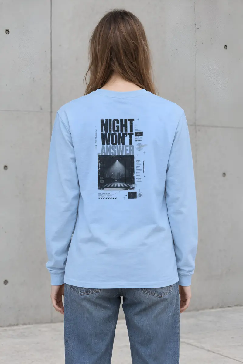 "Night Won’t Answer" Unisex Longsleeve T-shirt
