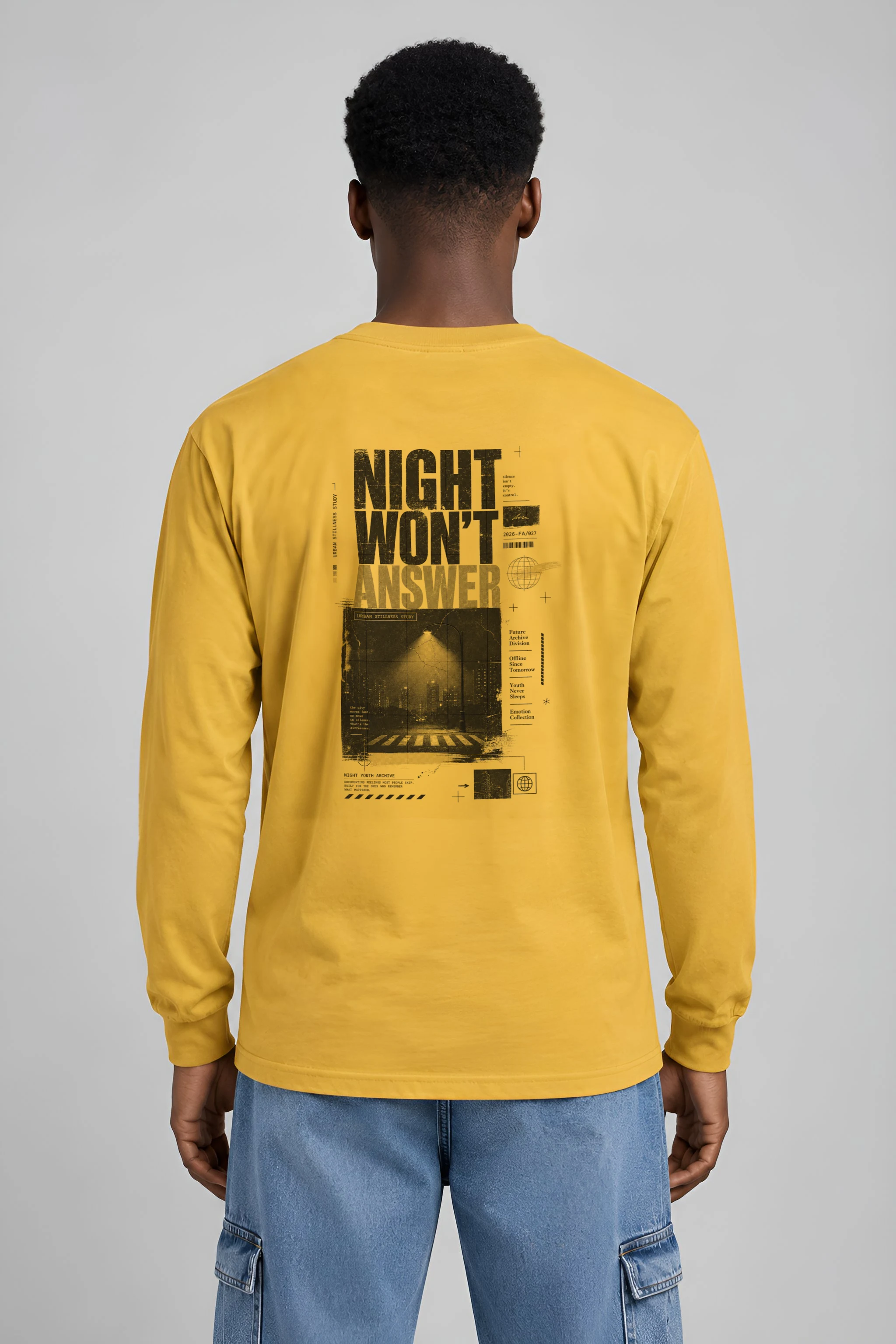 "Night Won’t Answer" Unisex Longsleeve T-shirt