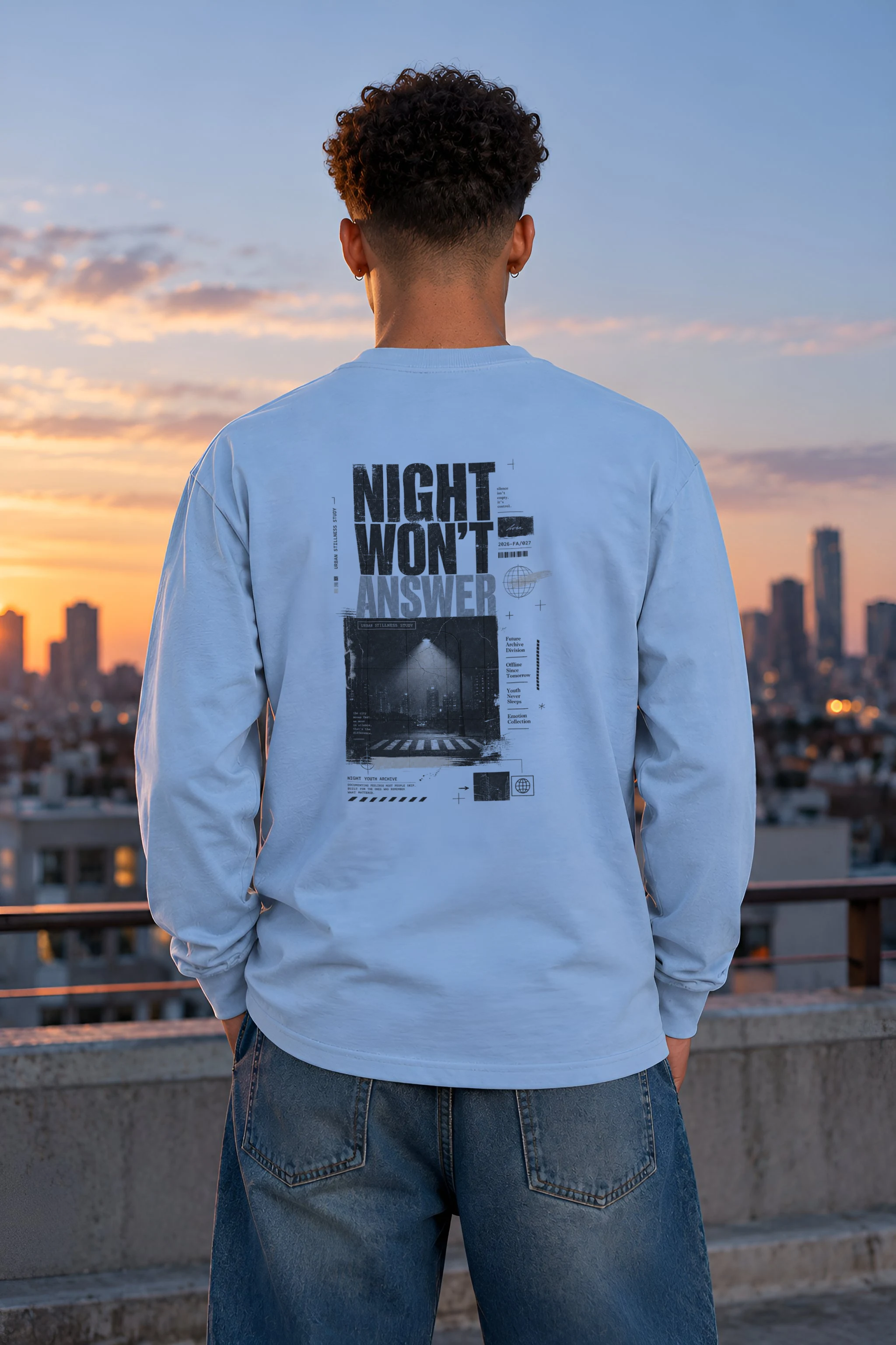 "Night Won’t Answer" Unisex Longsleeve T-shirt
