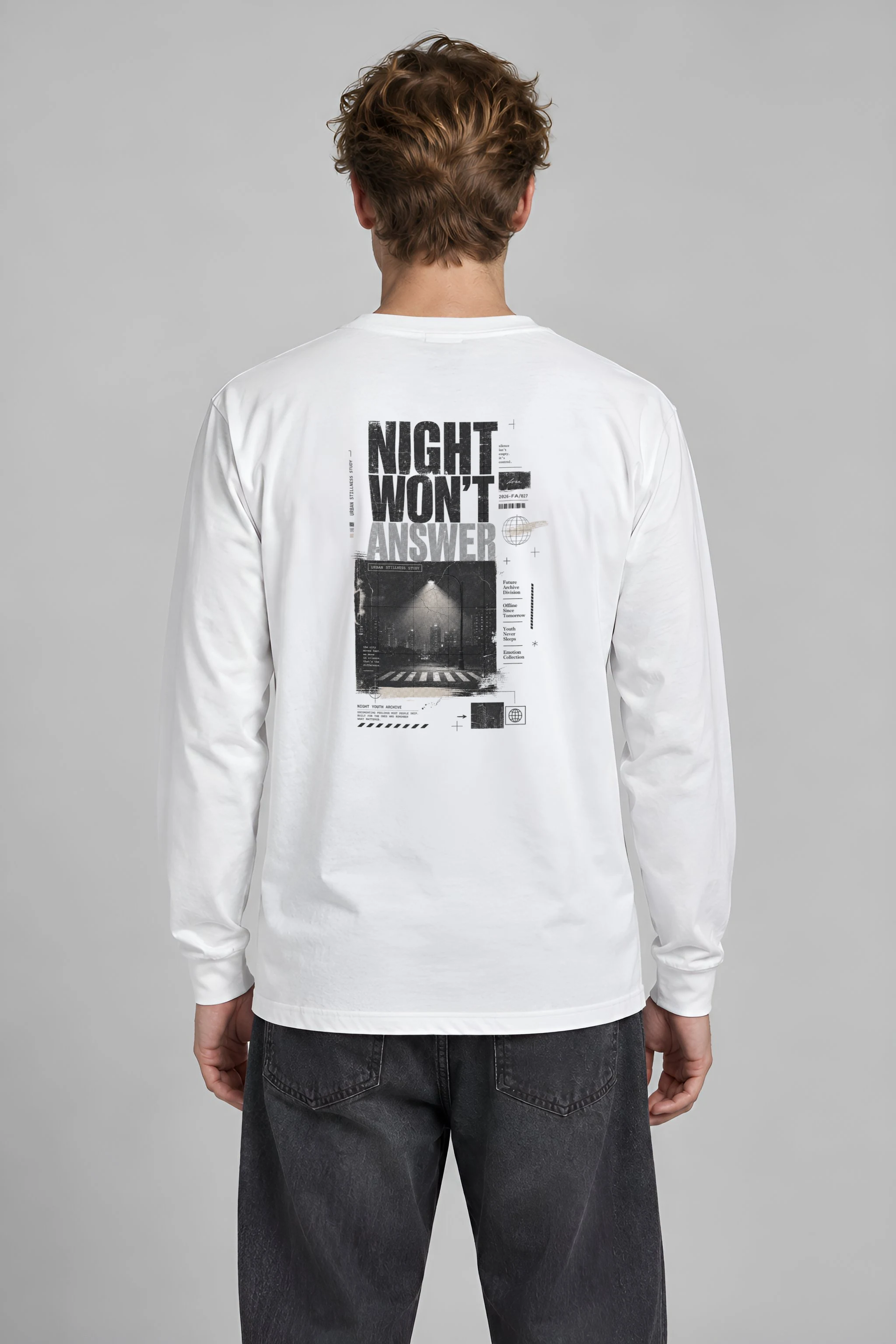 "Night Won’t Answer" Unisex Longsleeve T-shirt