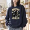 "Nightshift Courier" Heavy Blend Unisex Crewneck Sweatshirt | Gildan 18000