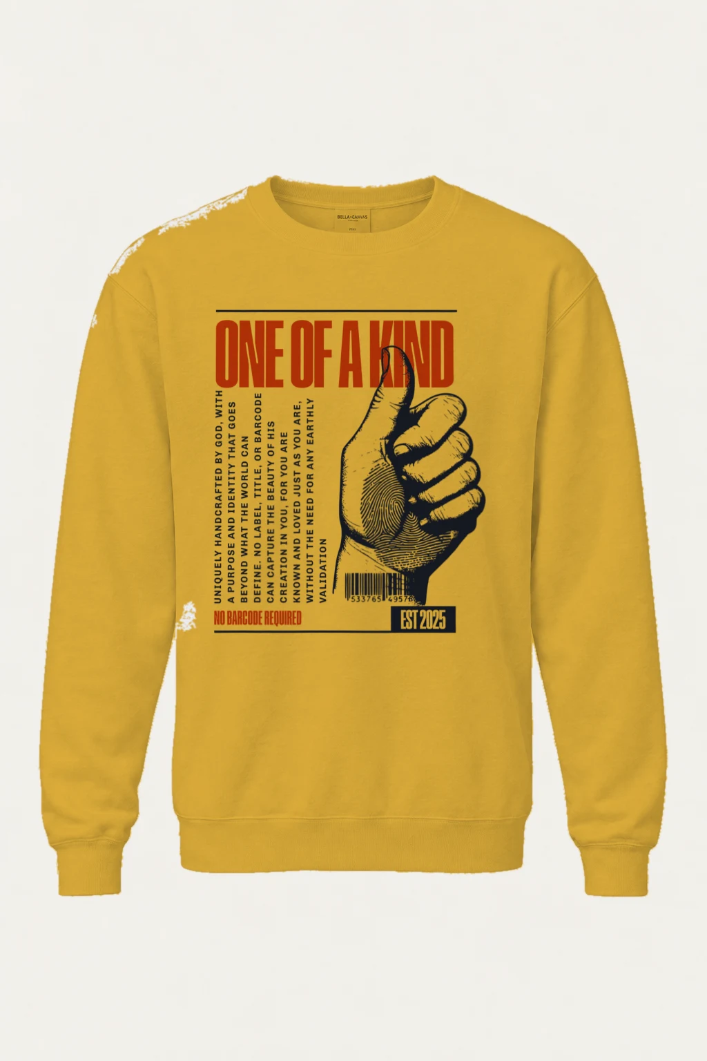"No Barcode Required" Heavy Blend Unisex Crewneck Sweatshirt | Gildan 18000