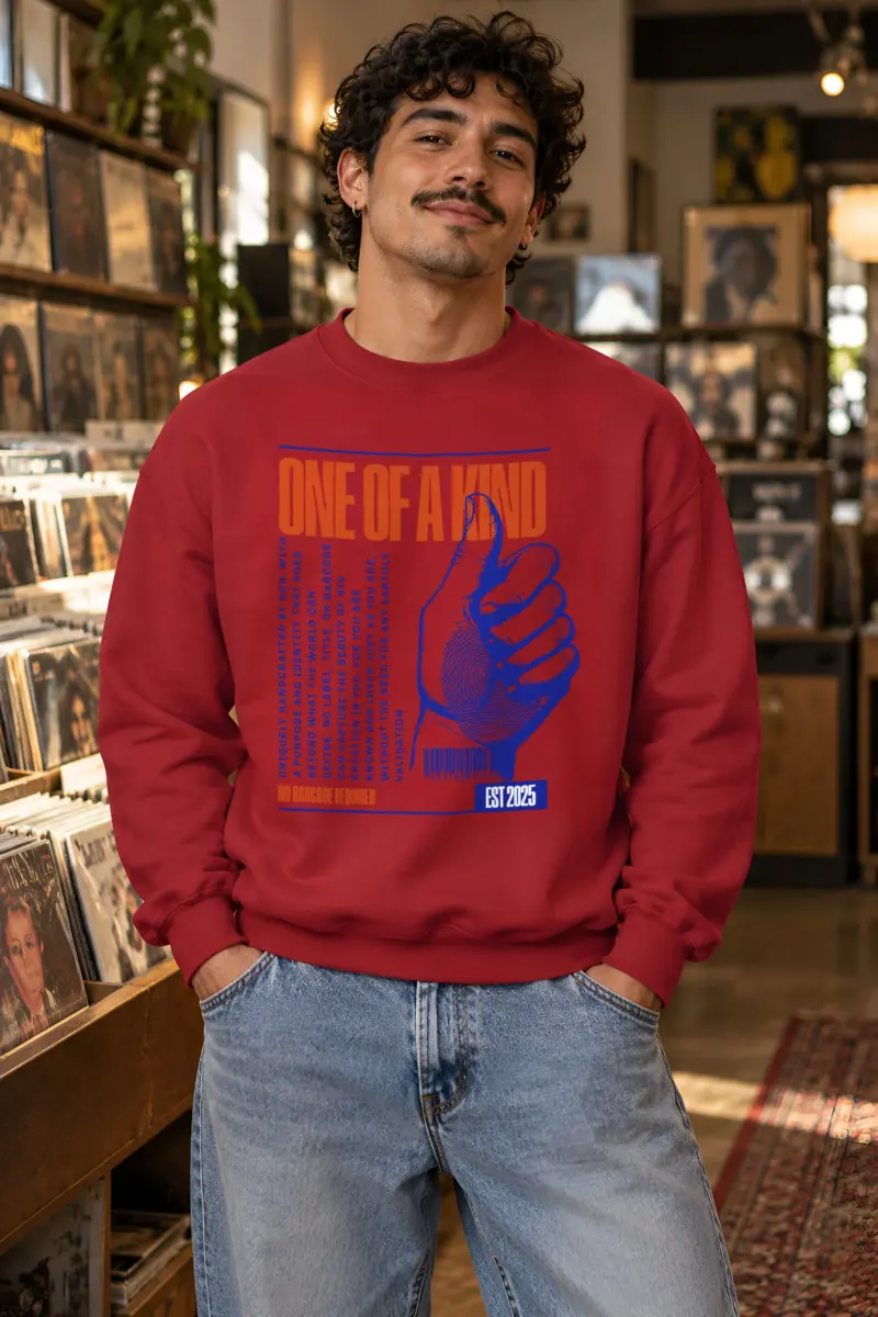 "No Barcode Required" Heavy Blend Unisex Crewneck Sweatshirt