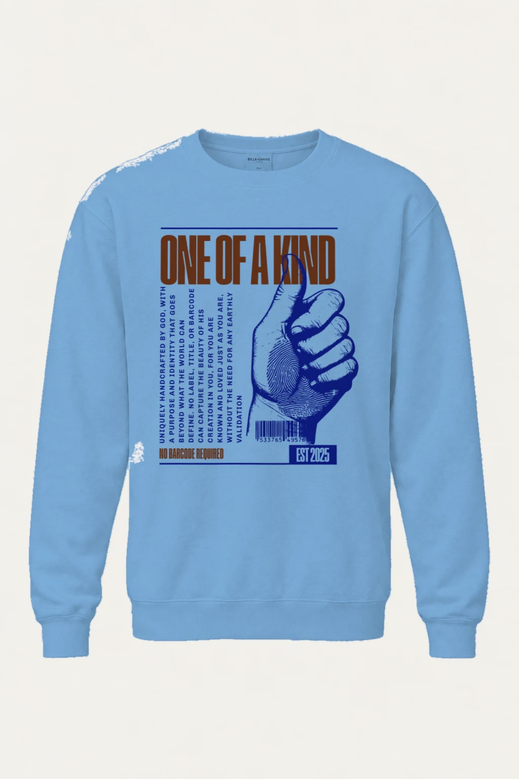 "No Barcode Required" Heavy Blend Unisex Crewneck Sweatshirt | Gildan 18000