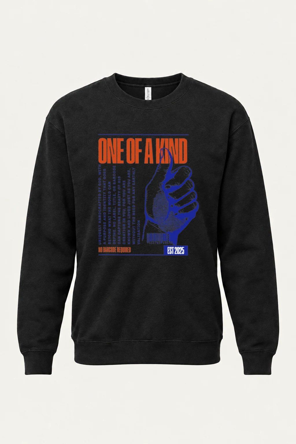 "No Barcode Required" Heavy Blend Unisex Crewneck Sweatshirt | Gildan 18000
