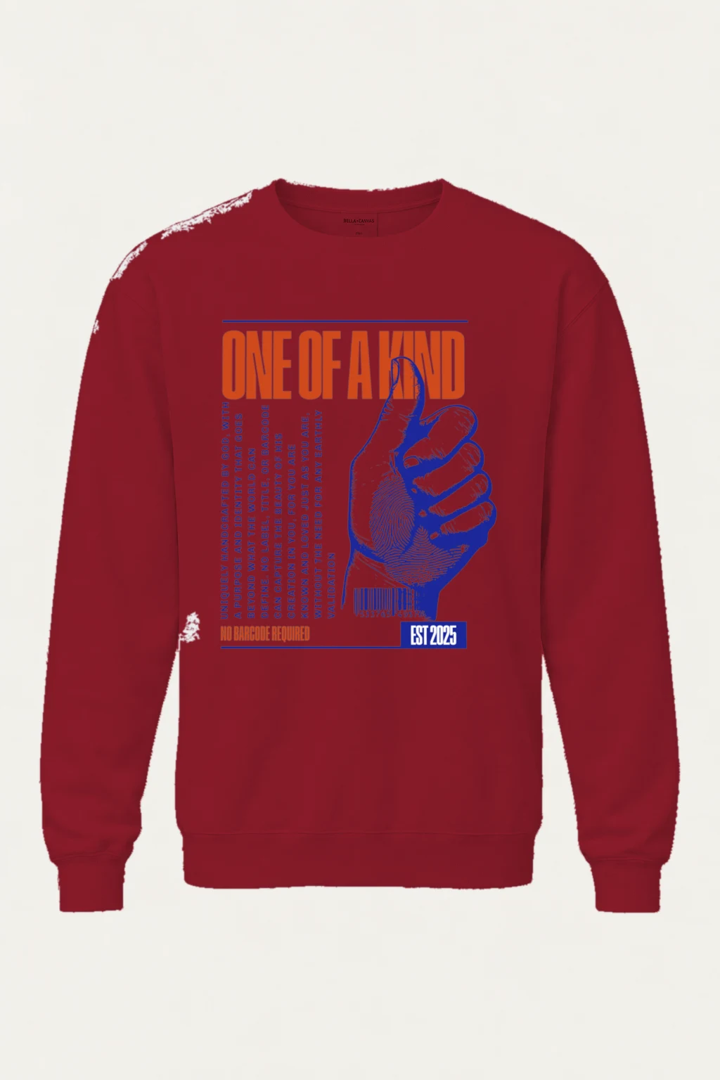 "No Barcode Required" Heavy Blend Unisex Crewneck Sweatshirt | Gildan 18000