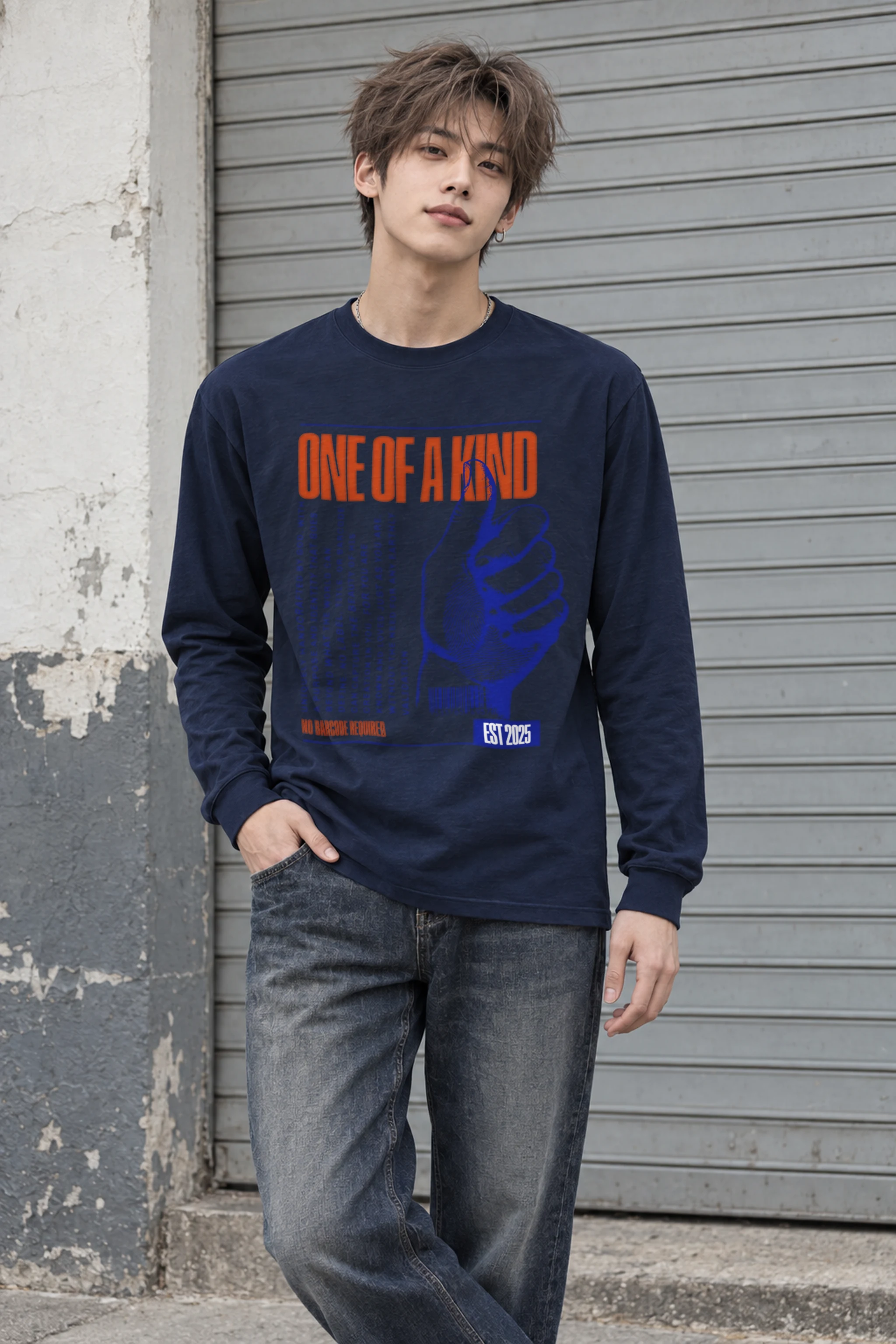 "No Barcode Required" Unisex Longsleeve T-shirt