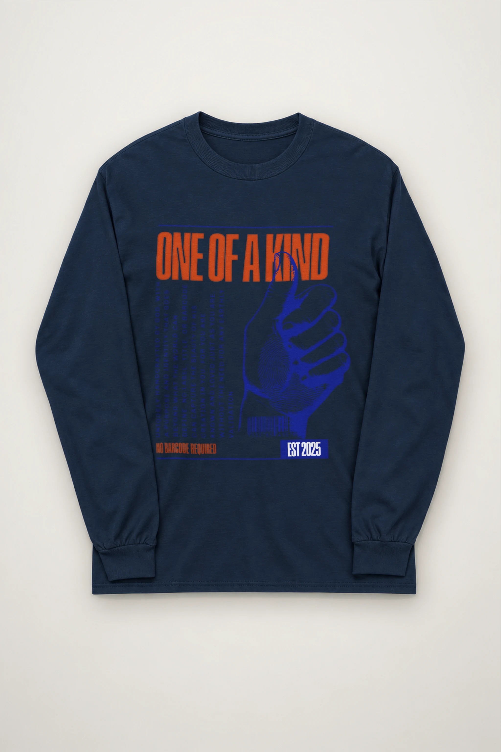 "No Barcode Required" Unisex Longsleeve T-shirt