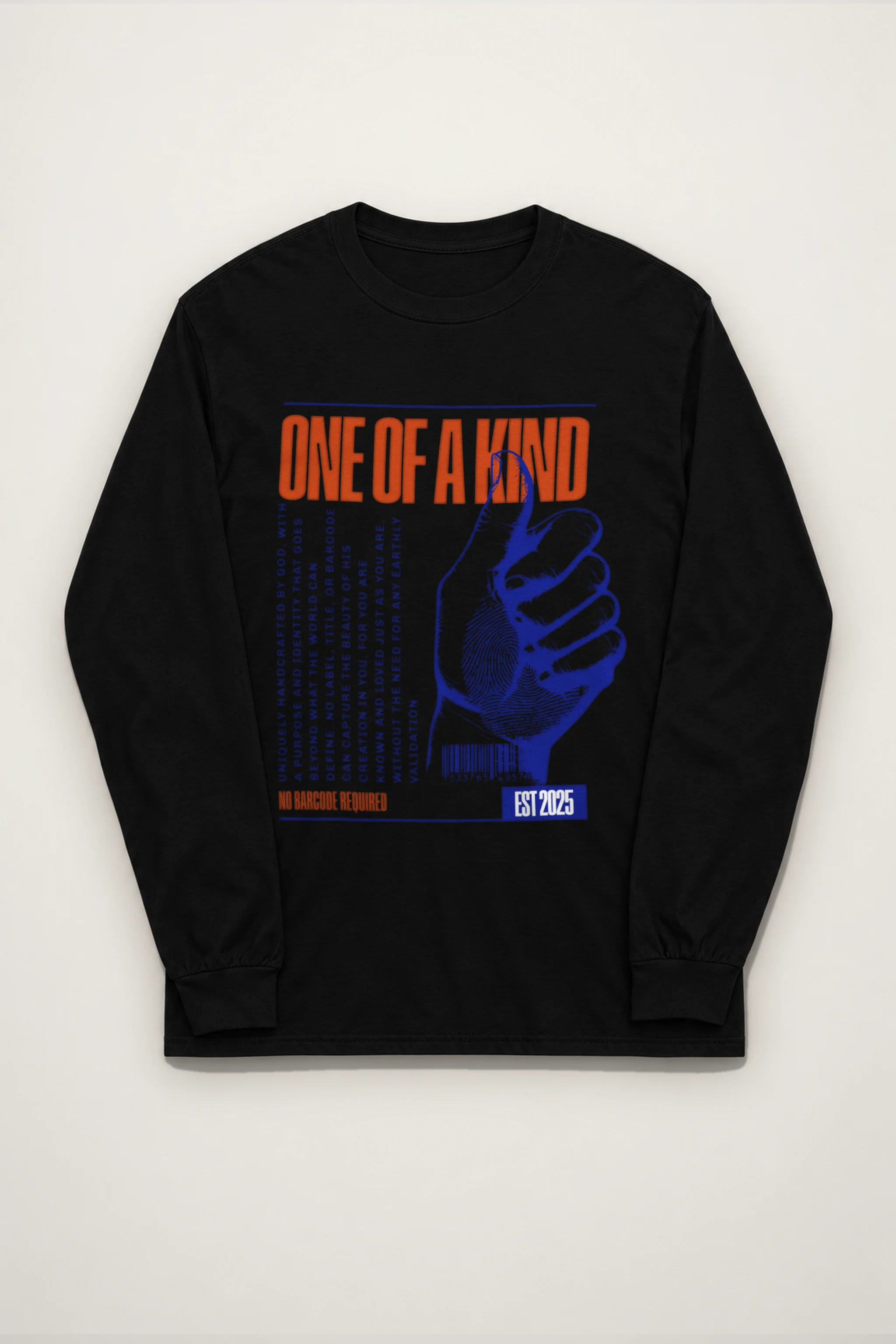 "No Barcode Required" Unisex Longsleeve T-shirt