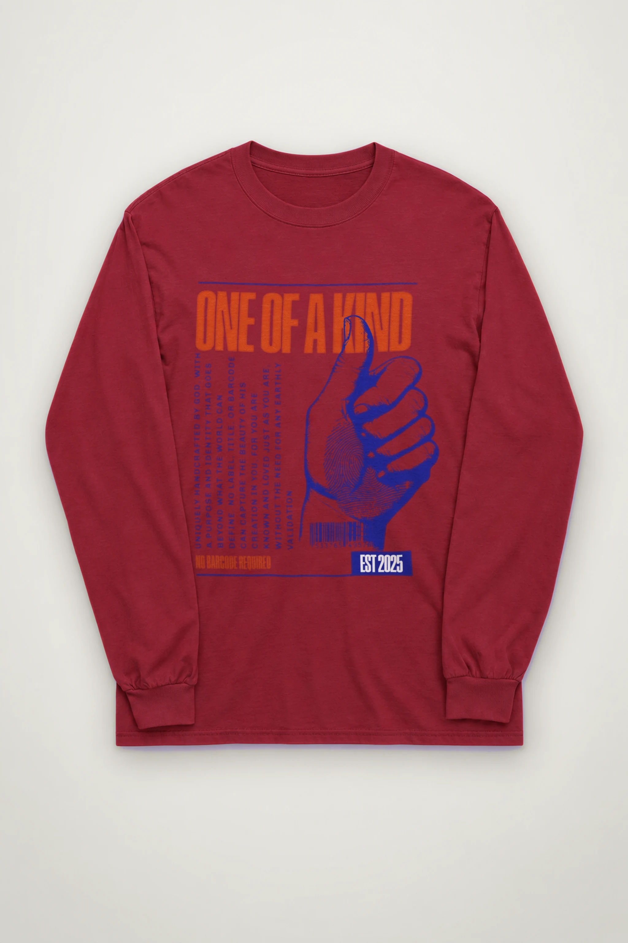 "No Barcode Required" Unisex Longsleeve T-shirt