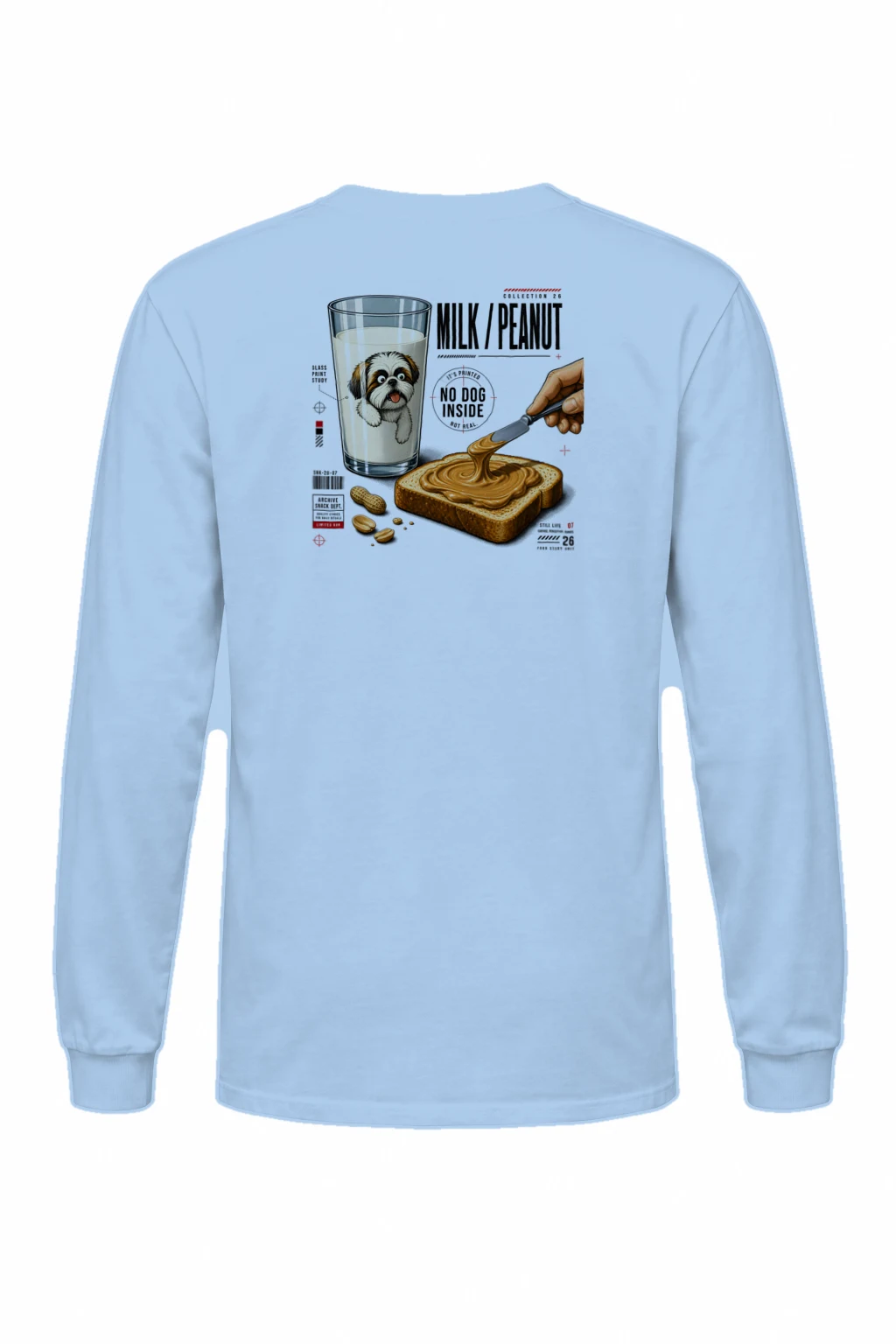 "No Dog Inside" Unisex Longsleeve T-shirt | Gildan 2400