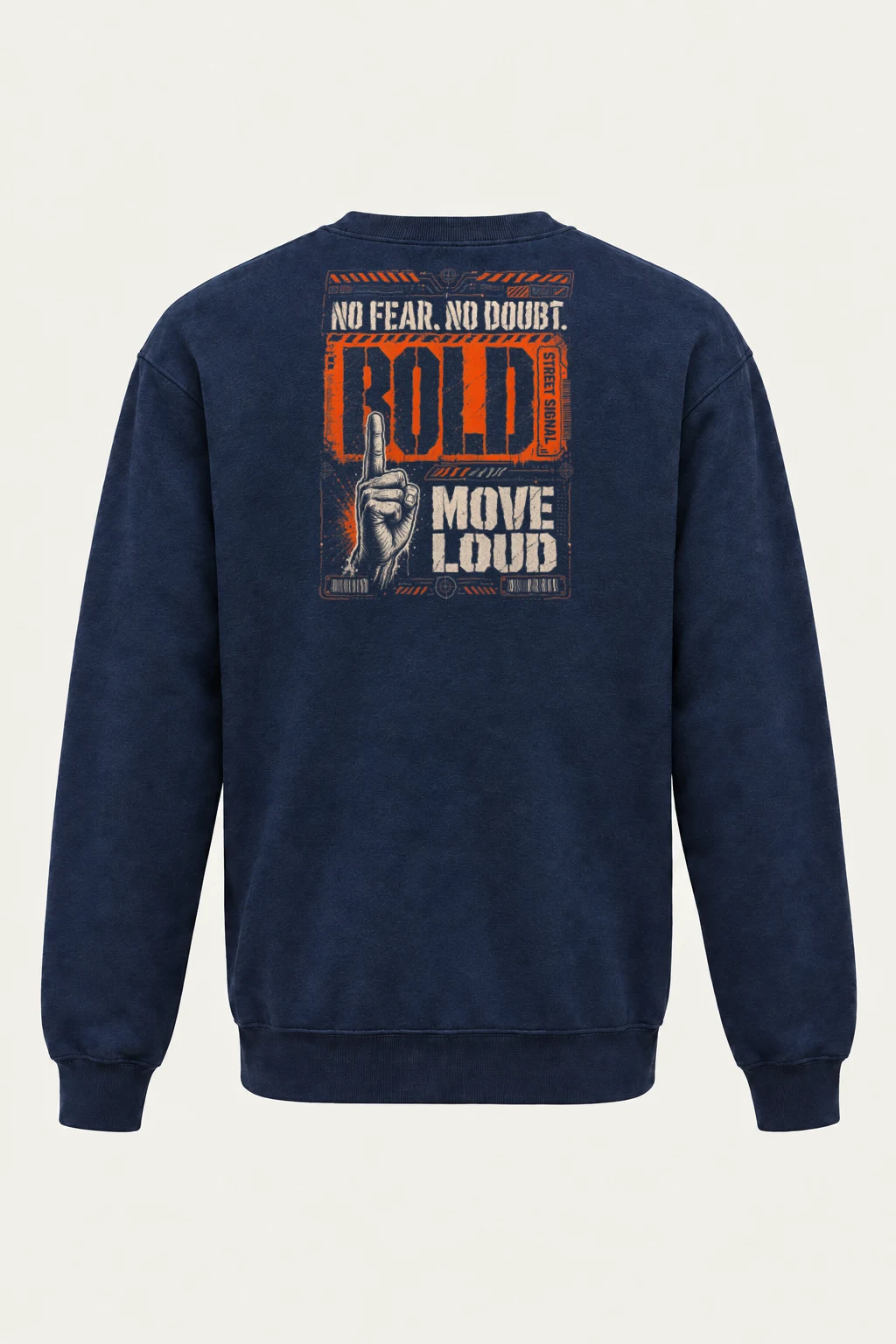 "No Fear No Future" Heavy Blend Unisex Crewneck Sweatshirt | Gildan 18000