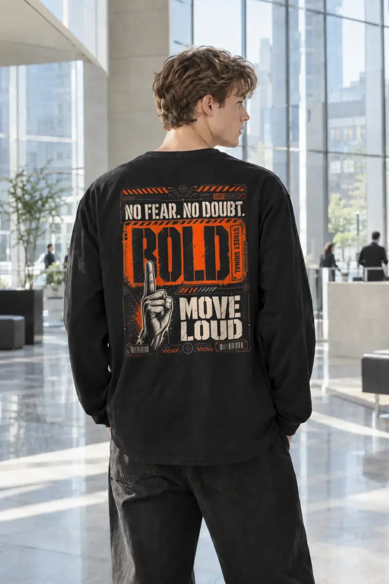 "No Fear No Future" Unisex Longsleeve T-shirt | Gildan 2400