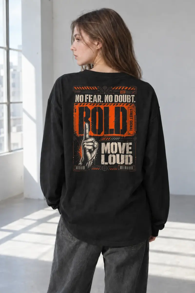 "No Fear No Future" Unisex Longsleeve T-shirt | Gildan 2400
