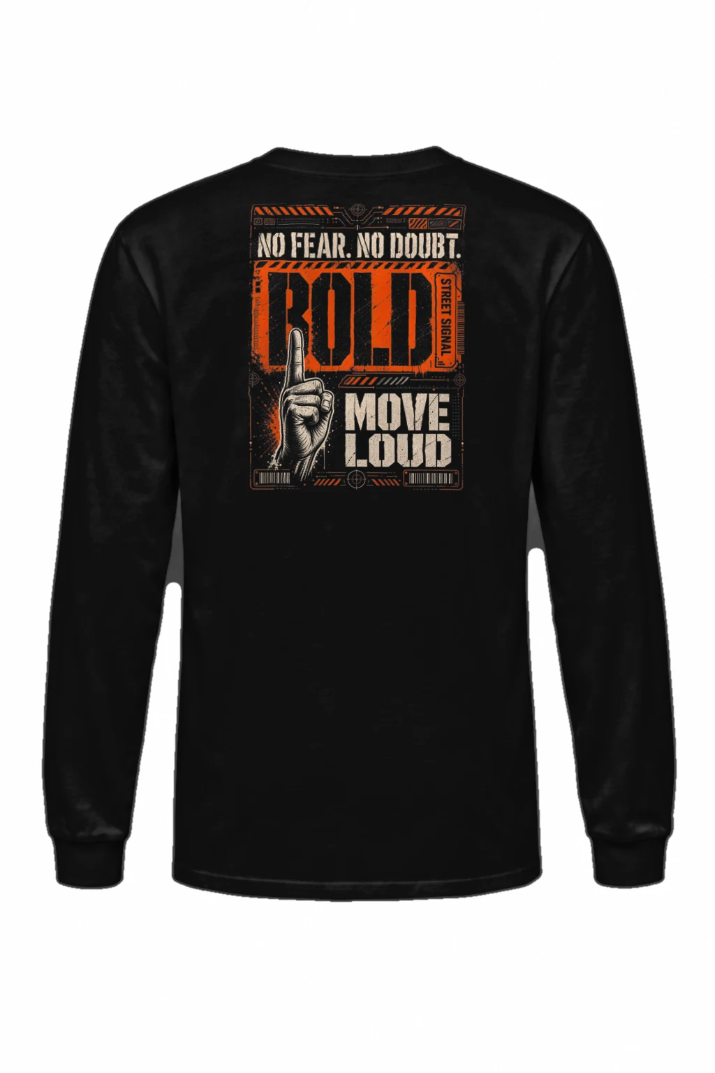 "No Fear No Future" Unisex Longsleeve T-shirt | Gildan 2400