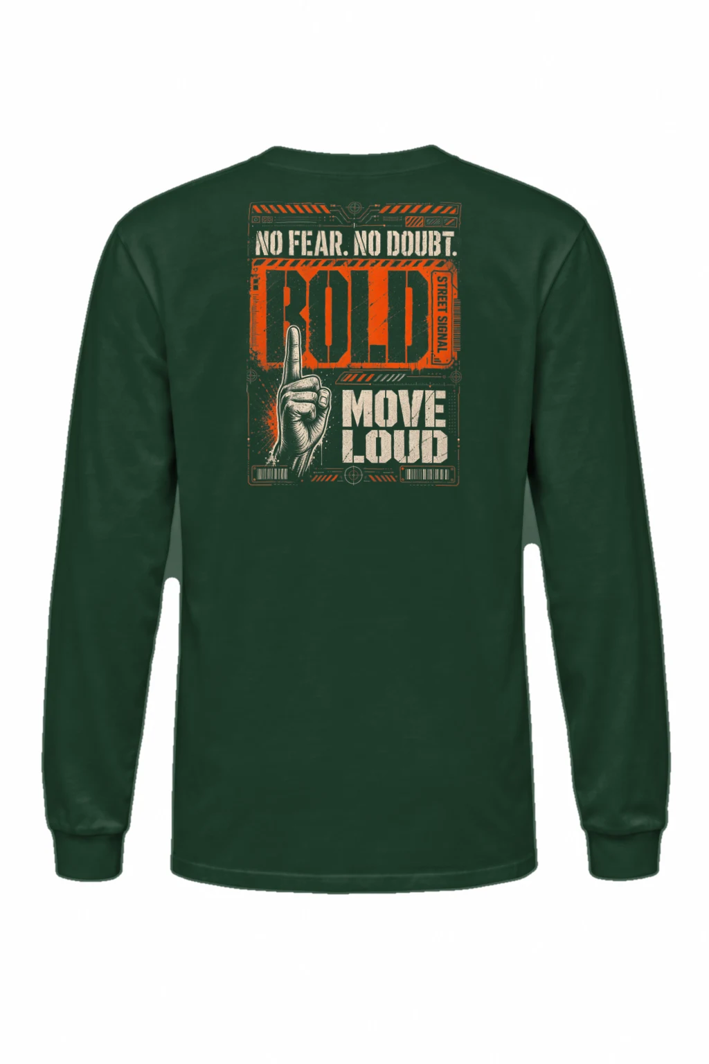 "No Fear No Future" Unisex Longsleeve T-shirt | Gildan 2400