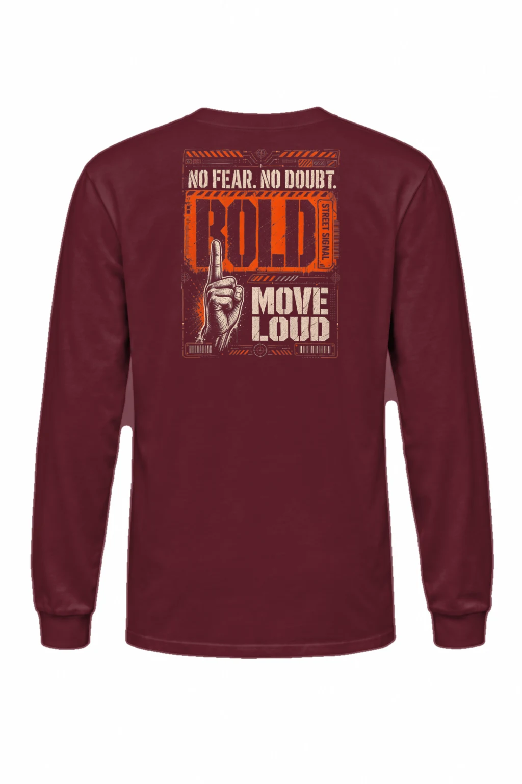 "No Fear No Future" Unisex Longsleeve T-shirt | Gildan 2400