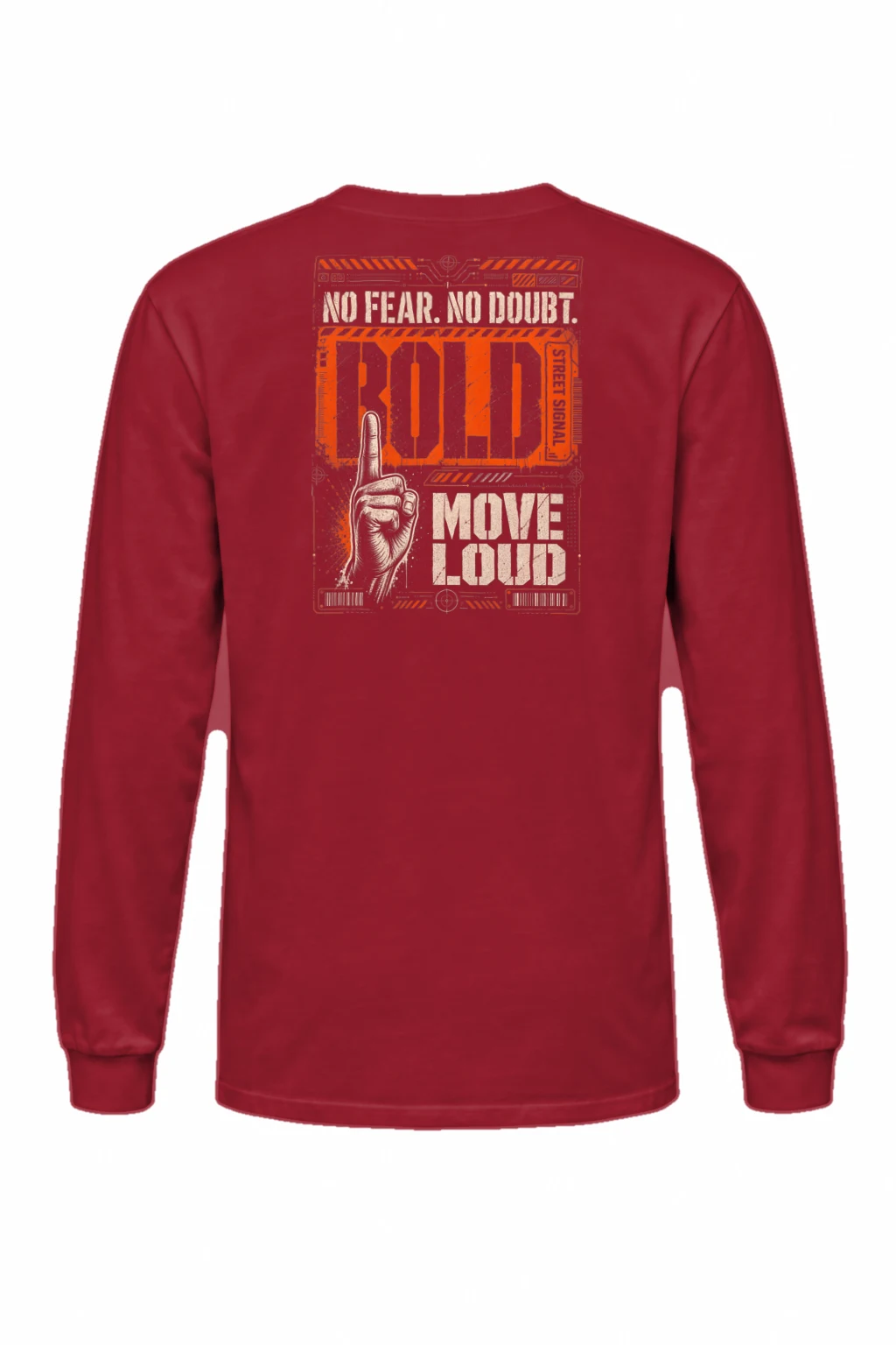 "No Fear No Future" Unisex Longsleeve T-shirt | Gildan 2400