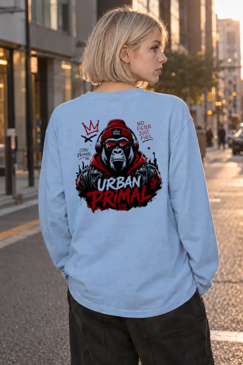 "No Filter Just Fuel" Unisex Longsleeve T-shirt | Gildan 2400