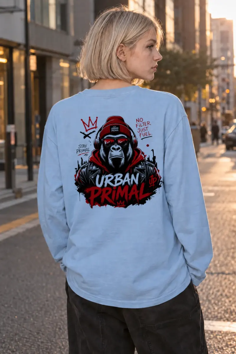 "No Filter Just Fuel" Unisex Longsleeve T-shirt | Gildan 2400