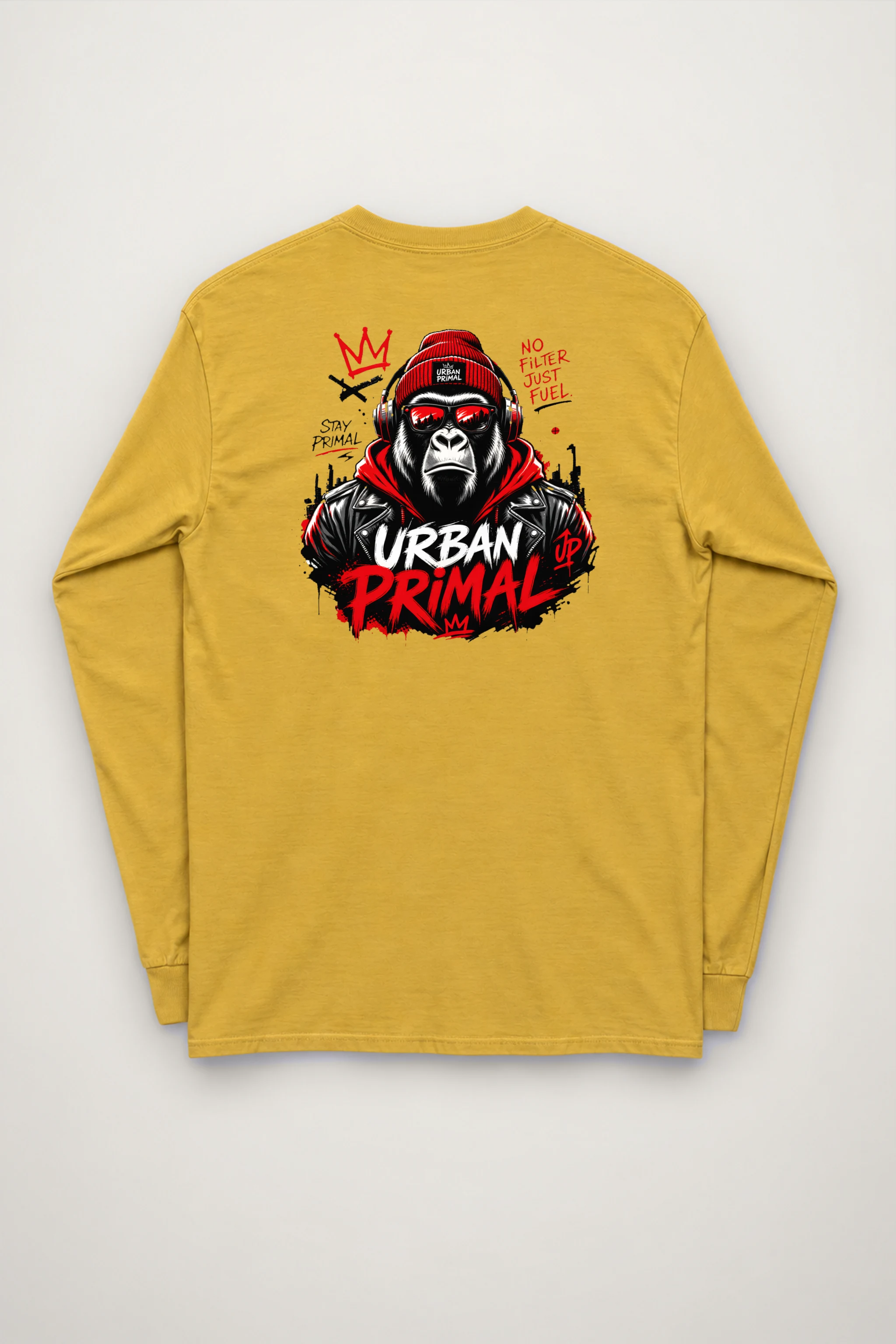 "No Filter Just Fuel" Unisex Longsleeve T-shirt