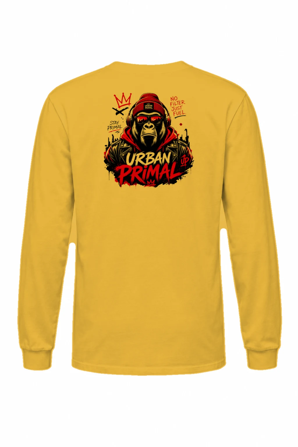 "No Filter Just Fuel" Unisex Longsleeve T-shirt | Gildan 2400