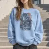 "No Lost Exploring" Heavy Blend Unisex Crewneck Sweatshirt | Gildan 18000