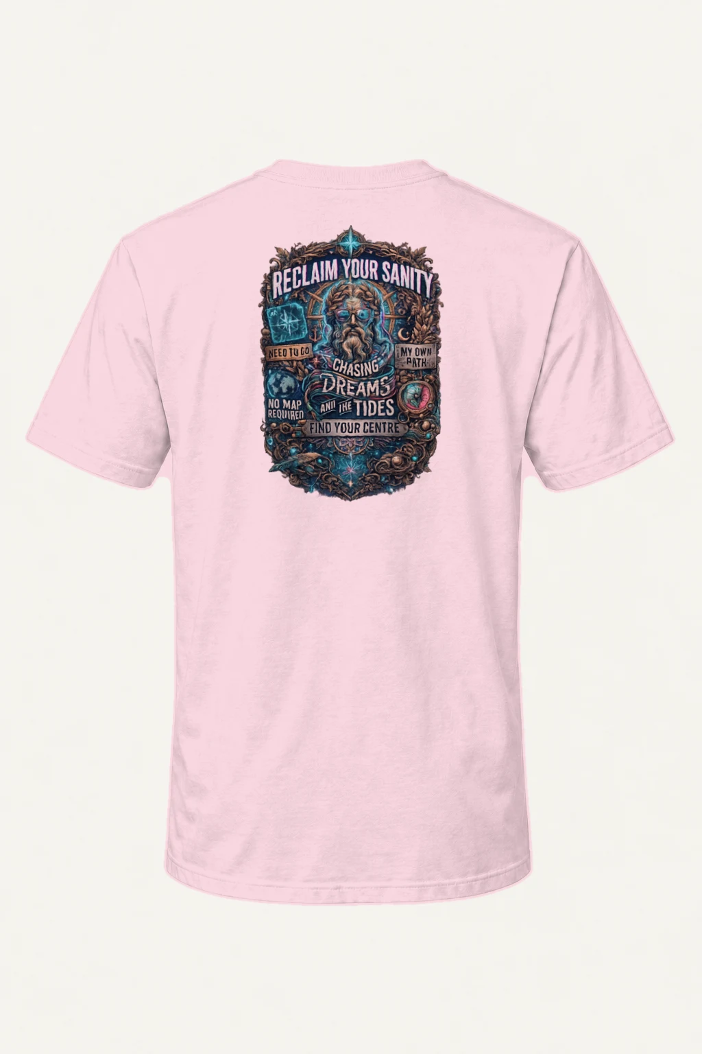 "No Map Required" Heavyweight Unisex Crewneck T-shirt | Gildan 5000