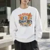 "No Regrets Eat Baguettes" Heavy Blend Unisex Crewneck Sweatshirt | Gildan 18000
