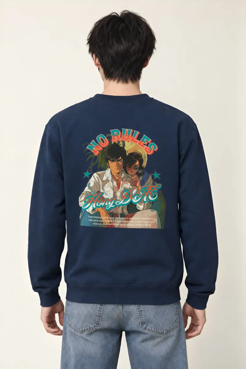 "No Rules" Heavy Blend Unisex Crewneck Sweatshirt