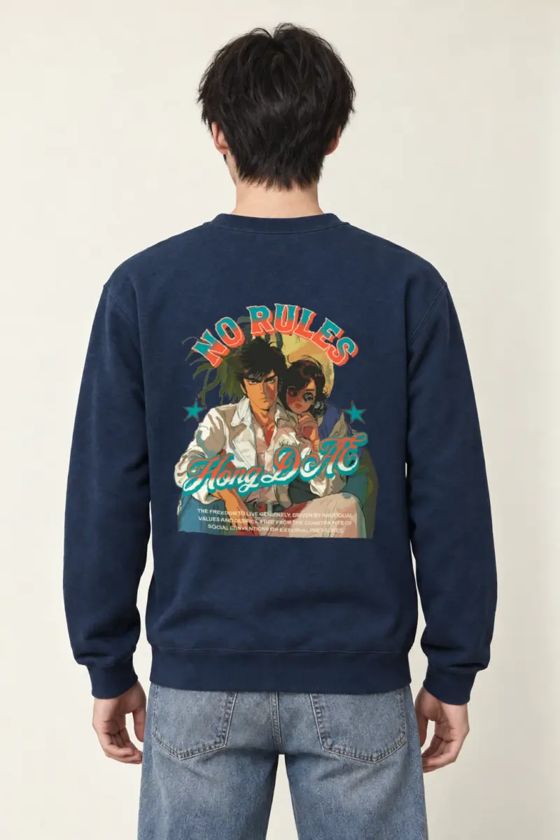 "No Rules" Heavy Blend Unisex Crewneck Sweatshirt