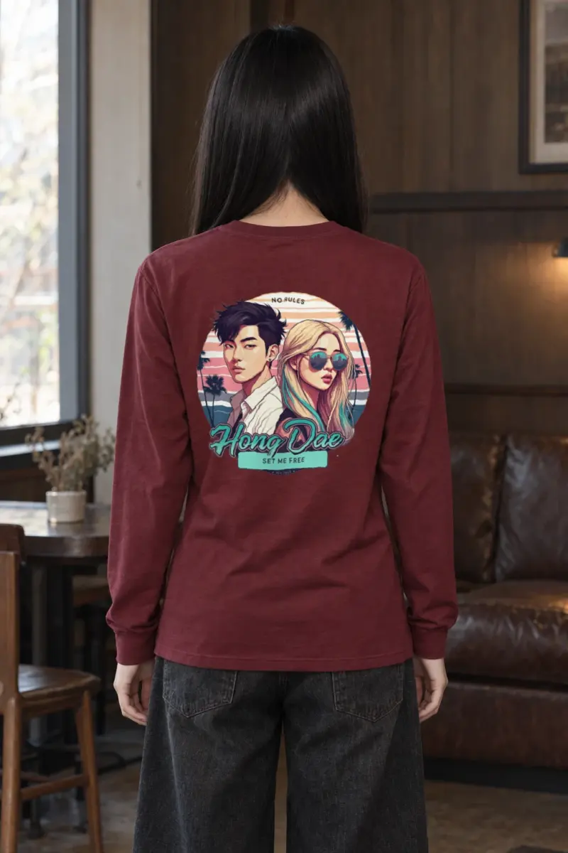 "No Rules Hongdae" Unisex Longsleeve T-shirt