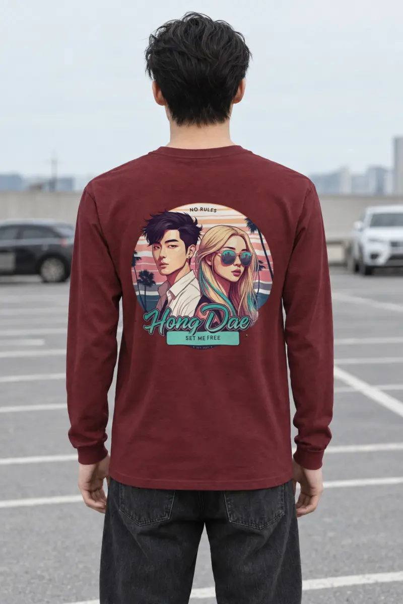"No Rules Hongdae" Unisex Longsleeve T-shirt