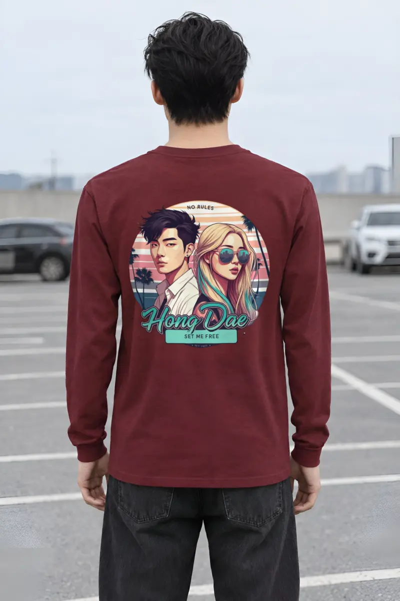 "No Rules Hongdae" Unisex Longsleeve T-shirt