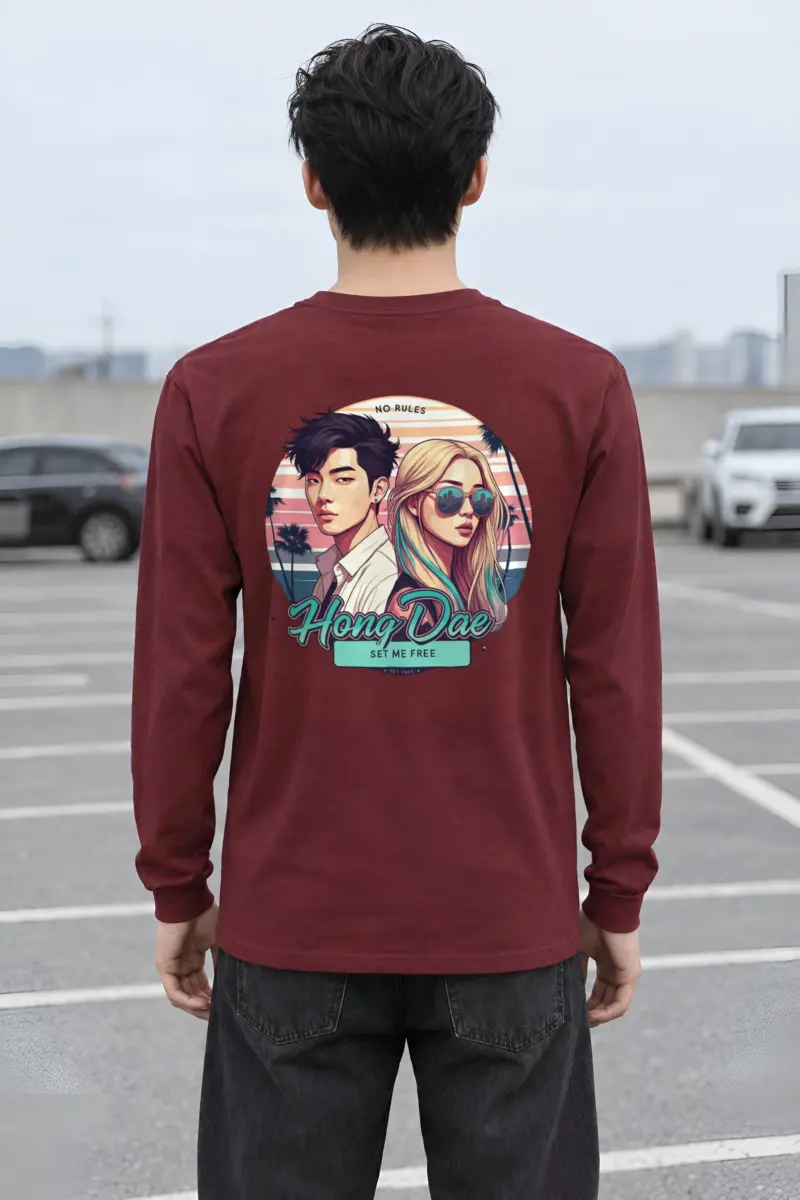 "No Rules Hongdae" Unisex Longsleeve T-shirt