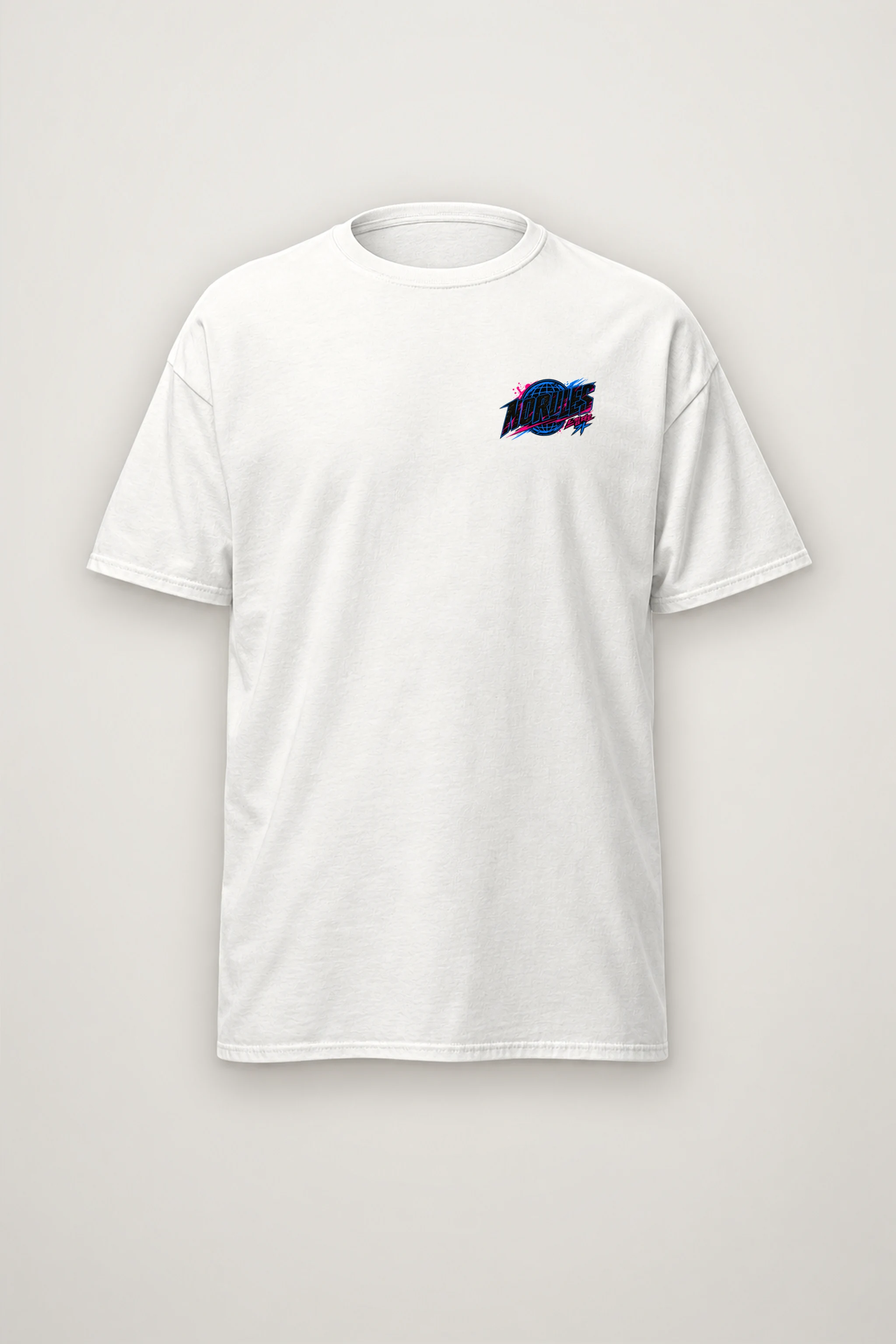 "No Rules Just Vibes" Heavyweight Unisex Crewneck T-shirt