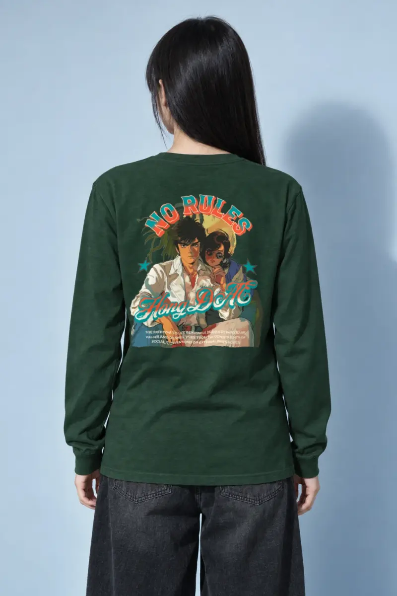 "No Rules" Unisex Longsleeve T-shirt | Gildan 2400