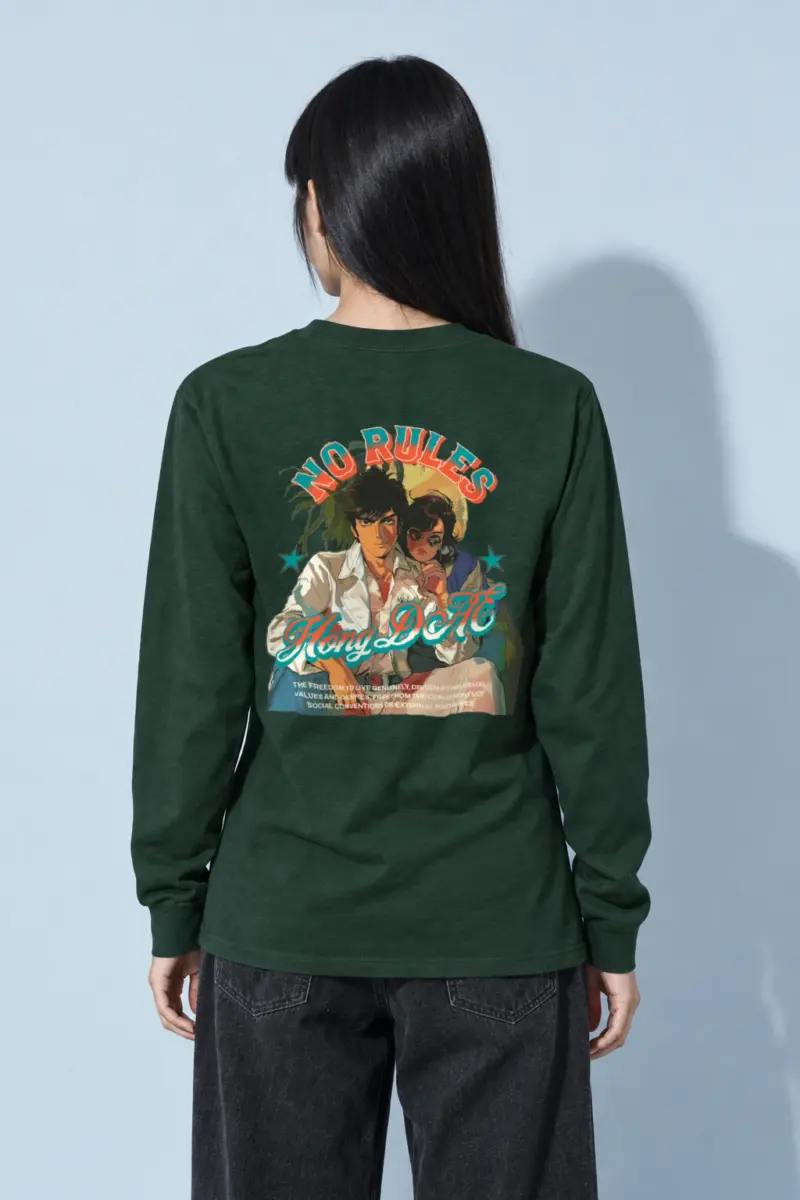 "No Rules" Unisex Longsleeve T-shirt