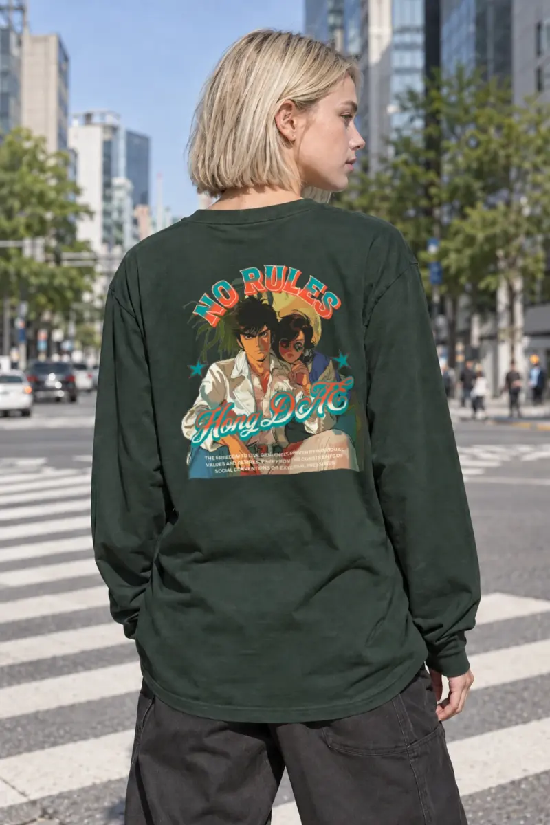 "No Rules" Unisex Longsleeve T-shirt | Gildan 2400