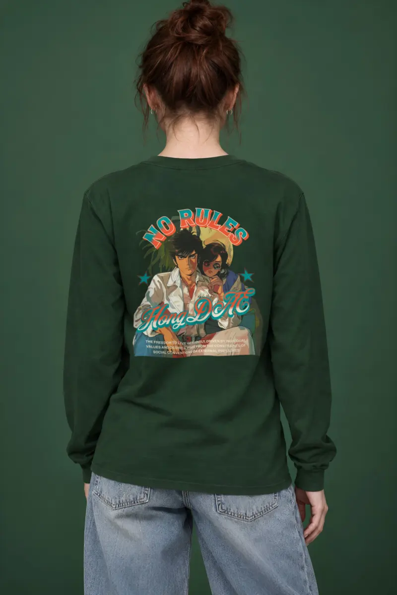 "No Rules" Unisex Longsleeve T-shirt