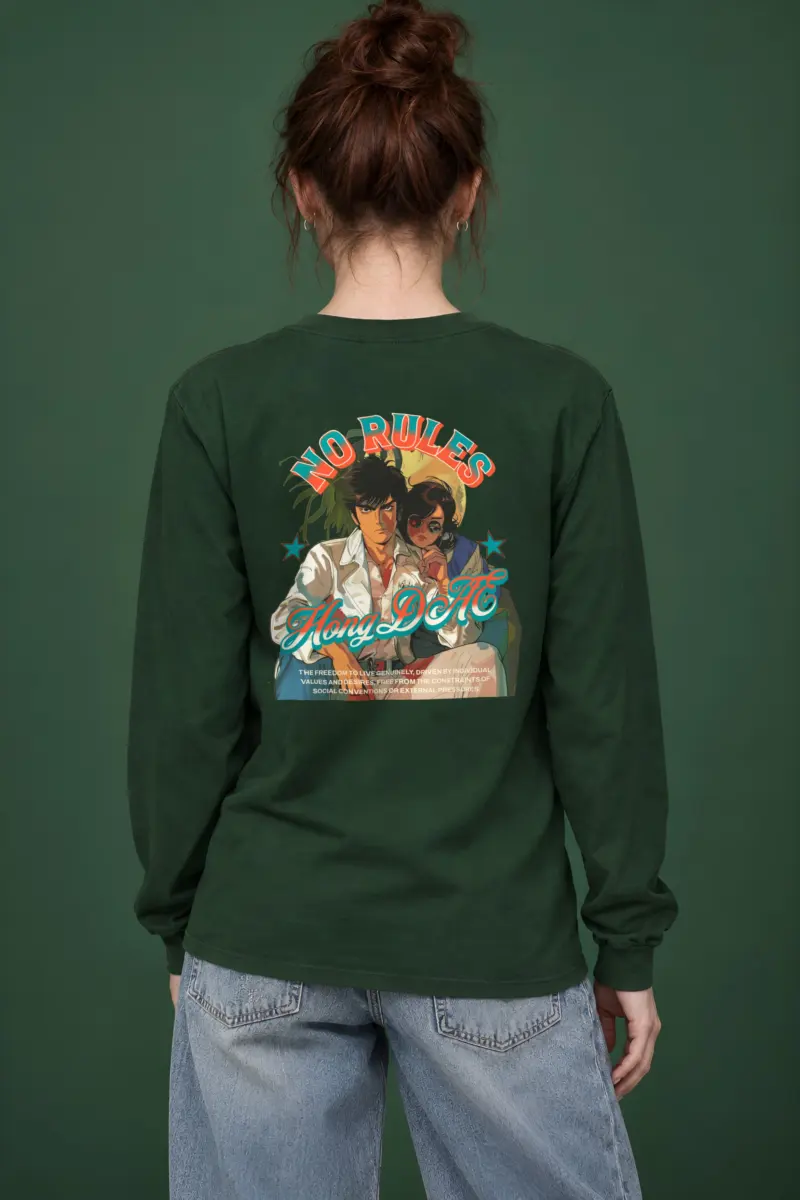 "No Rules" Unisex Longsleeve T-shirt