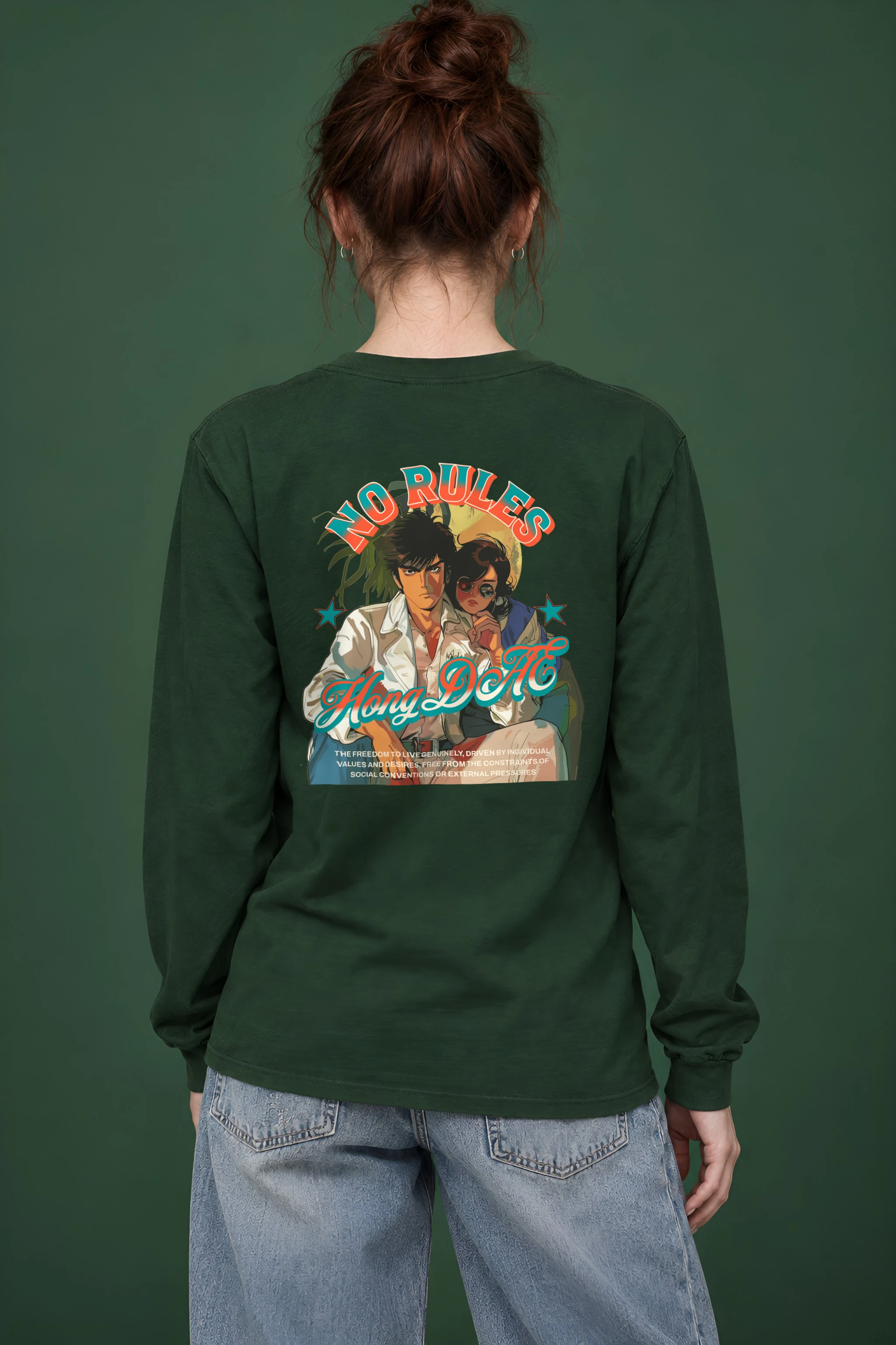 "No Rules" Unisex Longsleeve T-shirt