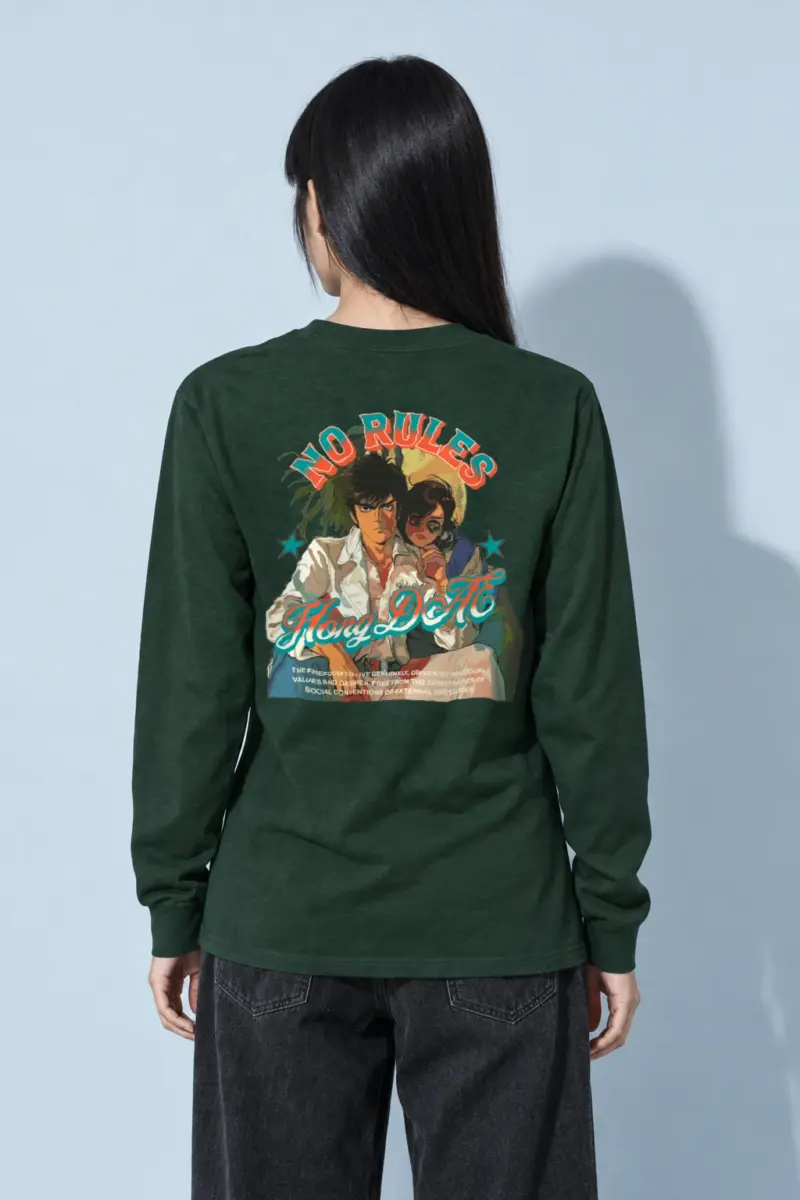 "No Rules" Unisex Longsleeve T-shirt